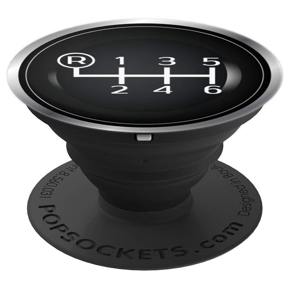 Phone socket car gear driver PopSockets Adhesive PopGrip