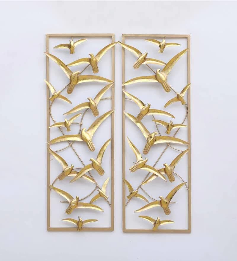 Smitartwork Iron Birds Frame Wall Art
