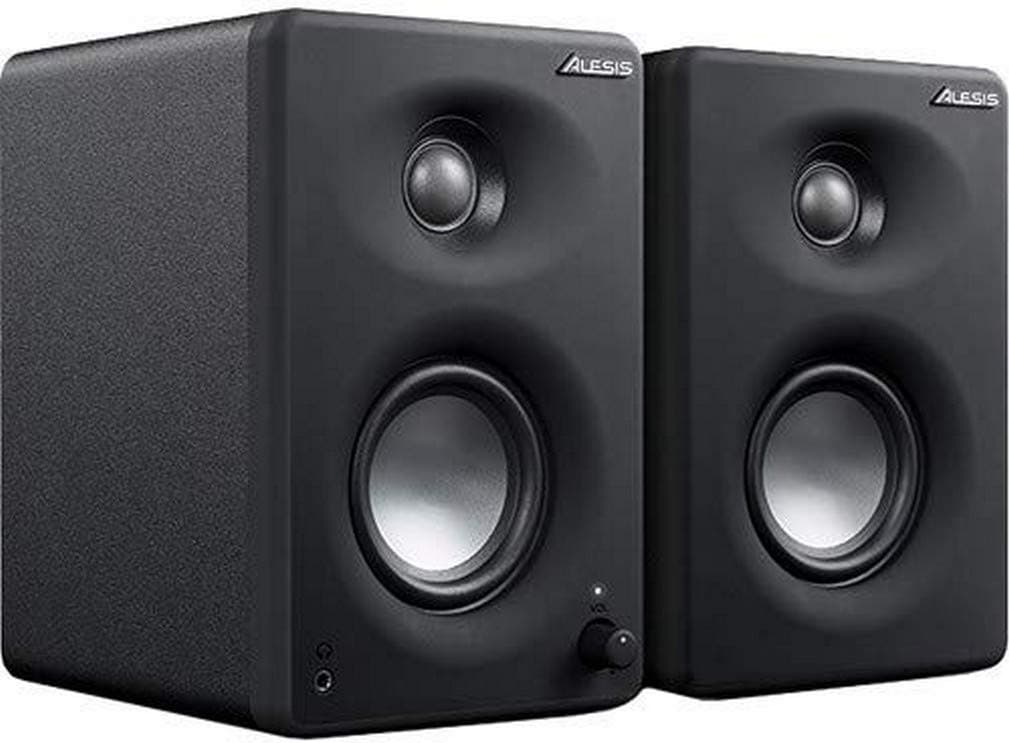 Alesis M1Active 330 USB - Professional USB Desktop Speaker System (Pair) with USB Audio Interface, 3-Inch Aluminium Woofers and Bass Boost