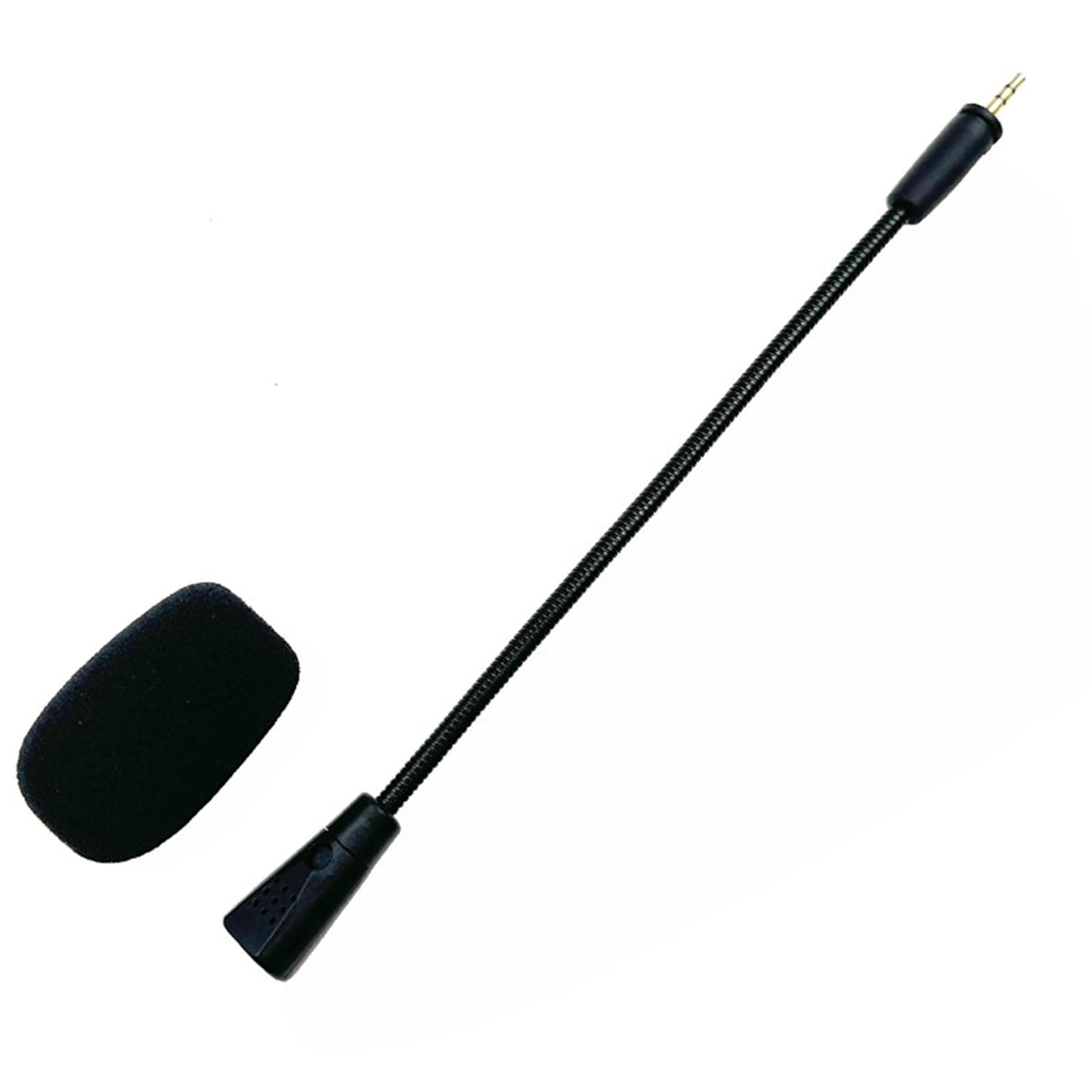 Replacement Game Microphone for Turtle Beach Ear Force XO Three XO Four Stealth Recon 150 50 50X 50P 60P Gaming Headsets Noise Cancelling Crystal-Clear Game Sound Mic Boom, 3.5mm Jack