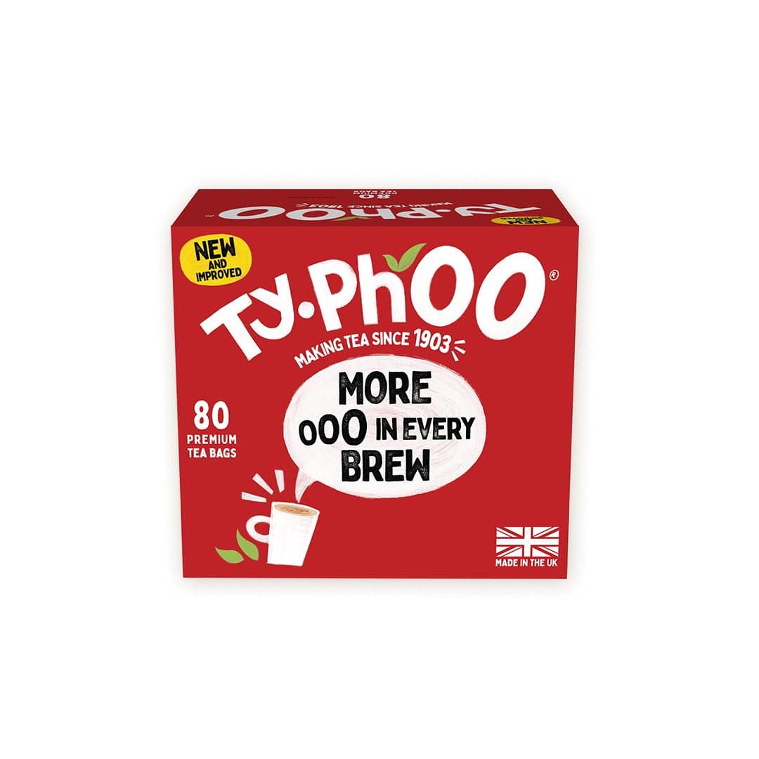 Typhoo Tea Bags - 80 Pack