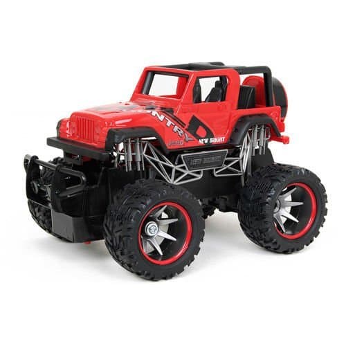 New Bright 1:24 Full-Function R/C Jeep Wrangler - RED