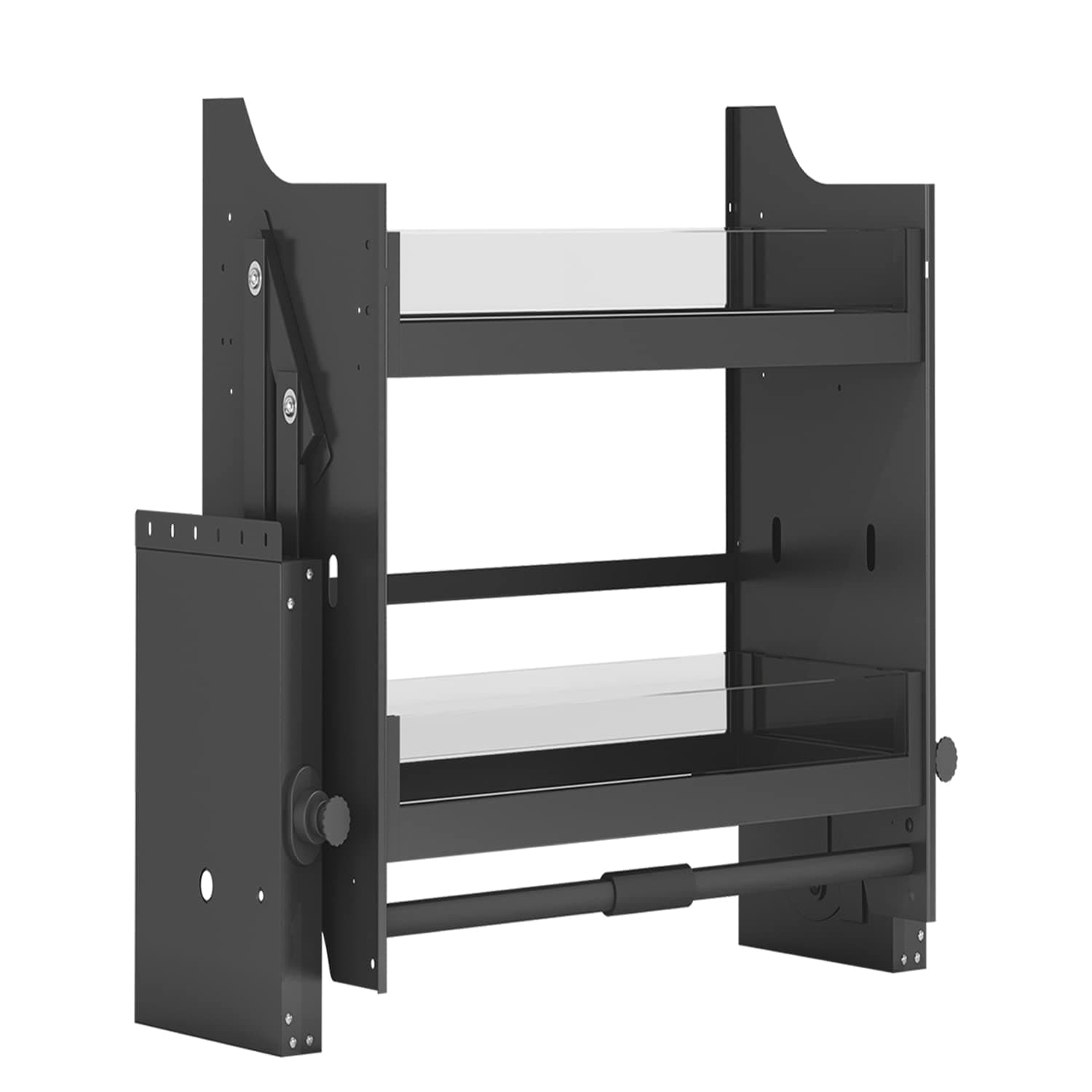 Kitchen Pull Down Shelf Wall Cabinet Storage Organizer (18inch Cabinet)