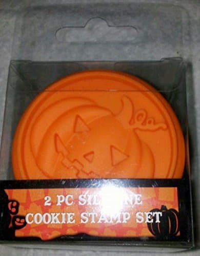 2 Piece Silicon Cookie Stamp Press Set