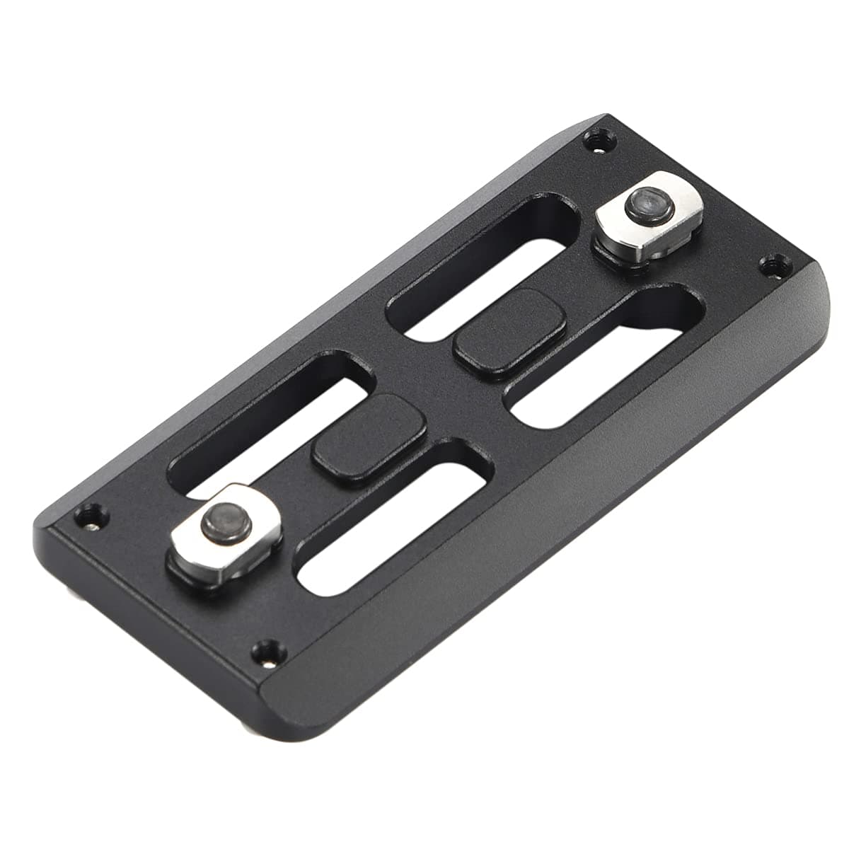 Arca Dovetail Rail for M-LOK System – Quick-Release Tripod Mount Adapter | Compatible with Arca-Swiss/RRS Standards | Lightweight Aluminum Hunting Accessory | 2-Slot Interface