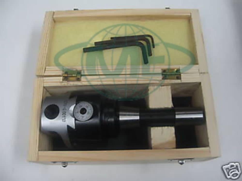 3'' Precision Adjustable Boring Head with R-8 Shank