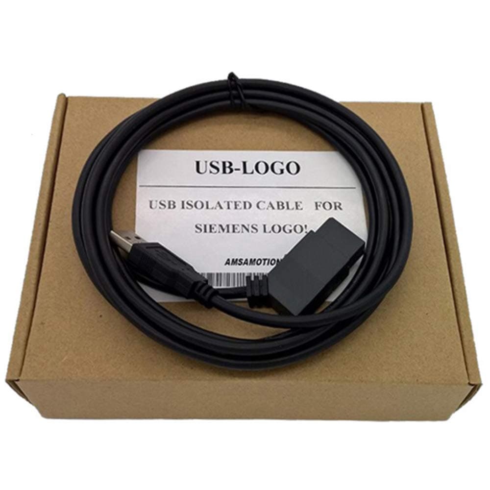 Morismoon USB-Logo 6ED1 057-1AA01-0BA0 Isolated Programming Cable for Logo USB-Cable for Siemens Series PLC Support Win7