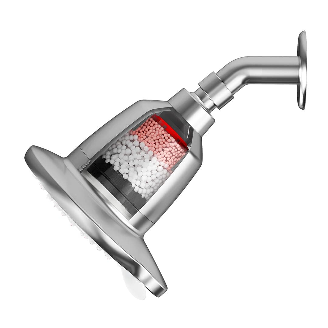 - WaterScience CLEO Multi Flow Shower Filter for Bathroom | Hard Water Softener for Shower and Home | 3 Flow Modes | 50% Water Saving - CLEO-SFM-524