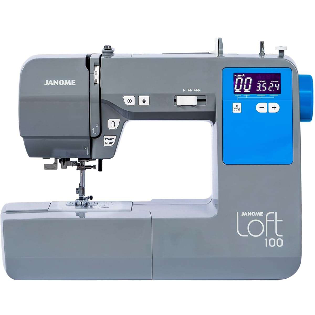 Loft 100 Computerized Sewing Machine with 100 Stitches and Built-In Needle Threader