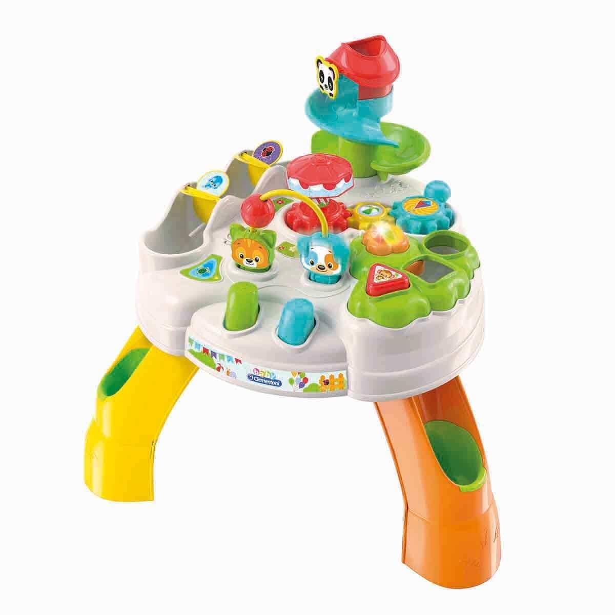 Clementoni Baby Park Activity Table: Interactive Fun & Learning for Toddlers, Lights, Sounds, Moving Parts & More! (12+ Months)