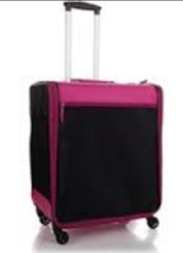 Debbee Flip 'N Pack Expandable Rolling Storage ~(Raspberry Pink) Solid