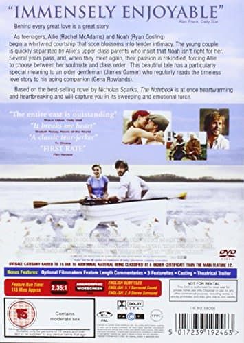 The Notebook [DVD]