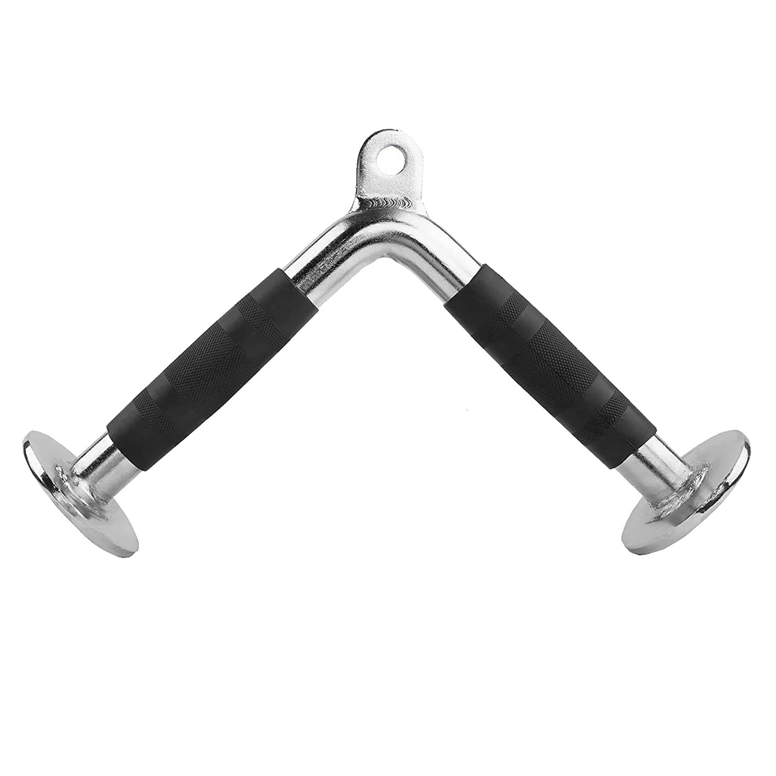 V Bar Tricep Press Down Double D Handle Cable attachments, V-Handle Attachments of Home Gym Accessories,V Shaped Pull Down Bar