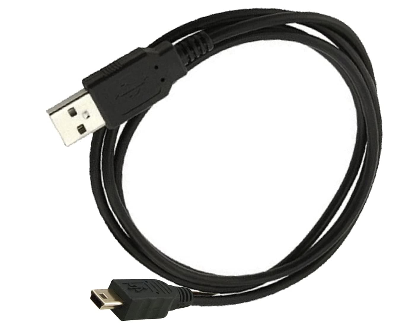 Mini USB 2.0 Cable Cord Compatible with Maxtor OneTouch 4 Plus 9NT3A6-500 9NU2AT-500 500GB 750GB Western Digital WDBAAU0020HBK-01 WD G-Technology G-Drive Hitachi 0G01995 Seagate Iomega Lacie
