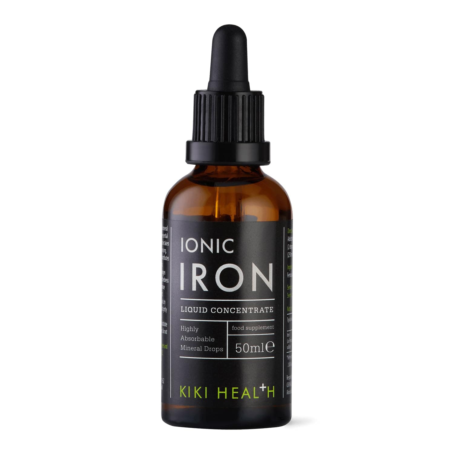 Ionic Iron Liquid Concentrate, 50Ml | Highly Absorbable For Optimal Mineral Balance | 100% Natural Minerals Extracted