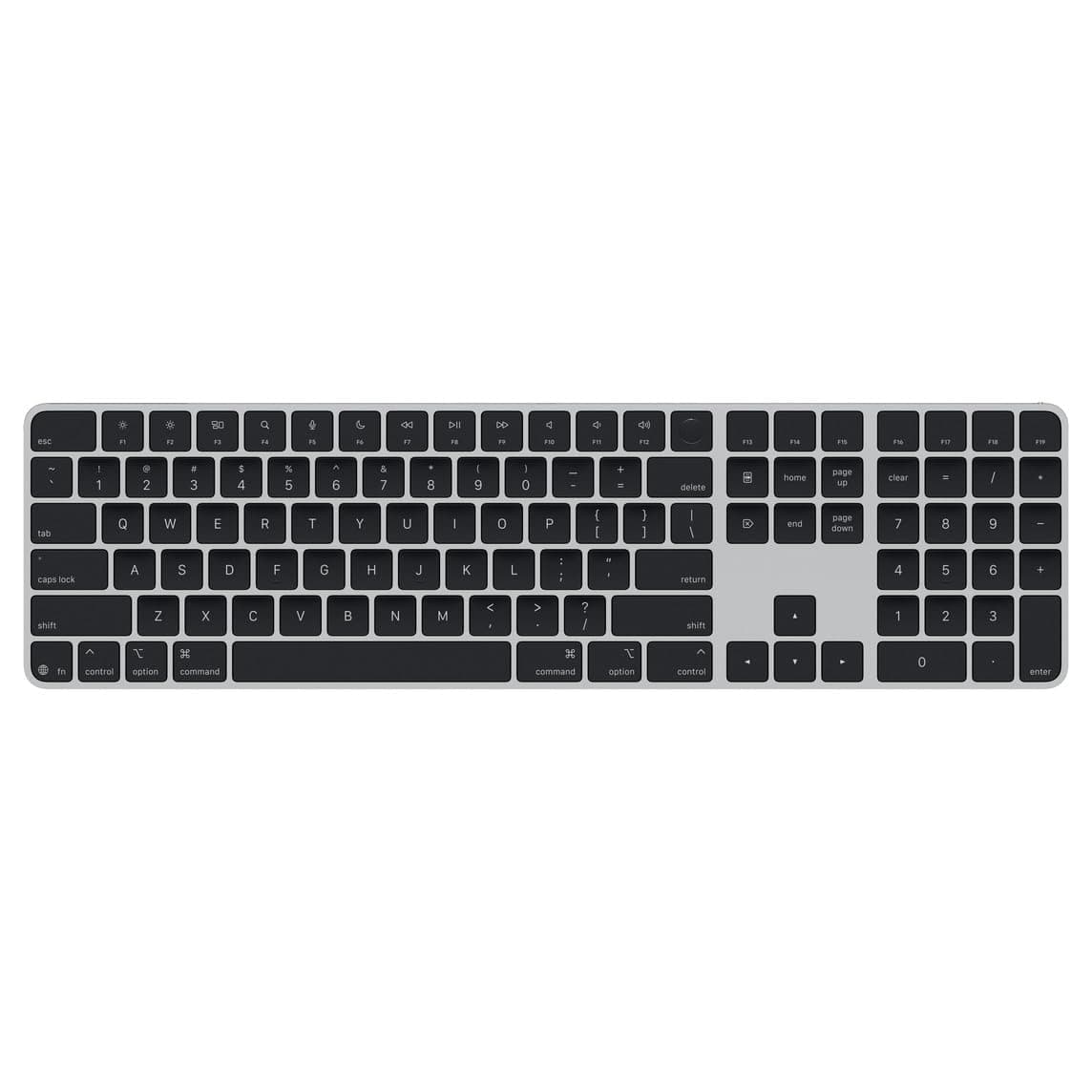 Magic Keyboard with Touch ID and Numeric Keypad for Mac Models with Apple Silicon - US English - Black Keys