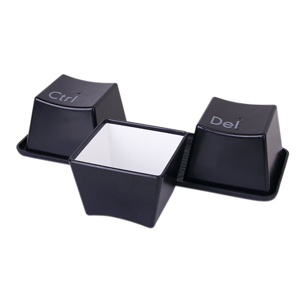 Keyboard Mug Cup 3 Pack (Black Optional) by HICDD