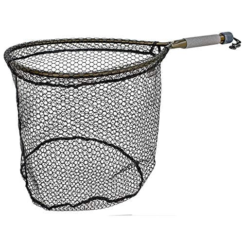 McLean Angling Short Handle Weigh Net, Rubber Mesh
