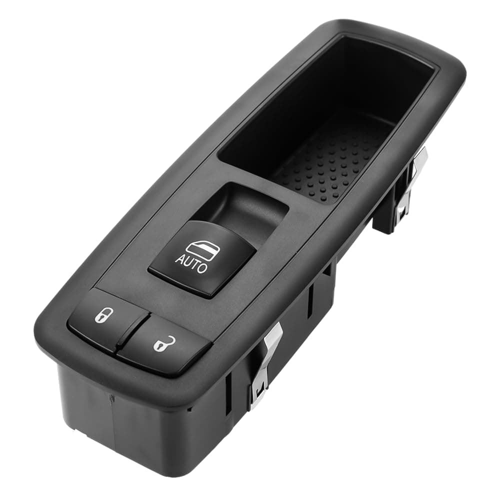 Front Right Passenger Side Master Power Window Switch - Compatible for Dodge Durango 2011-2015, for Jeep Grand Cherokee 2014 2015 - Replace Part 68086692AE 68086692AF