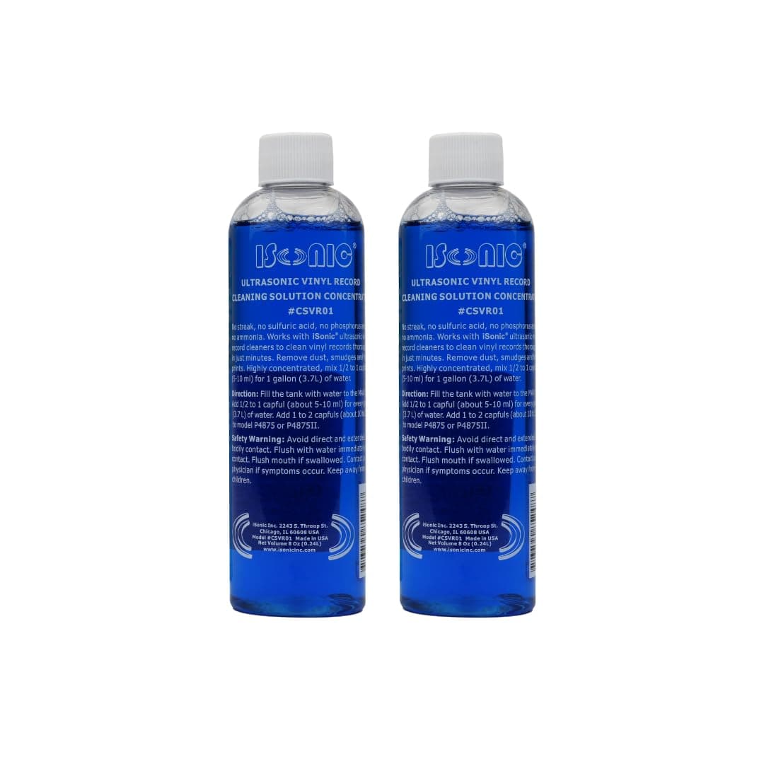 Vinyl Record Cleaning Solution Concentrate, CSVR01x2 (2-Pack)