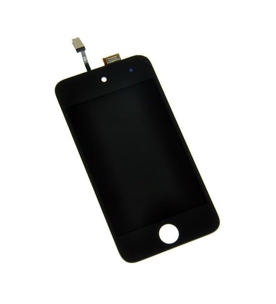 LCD Display Screen and Glass Digitizer Assembly for Ipod Touch 4 Replacement (Black)