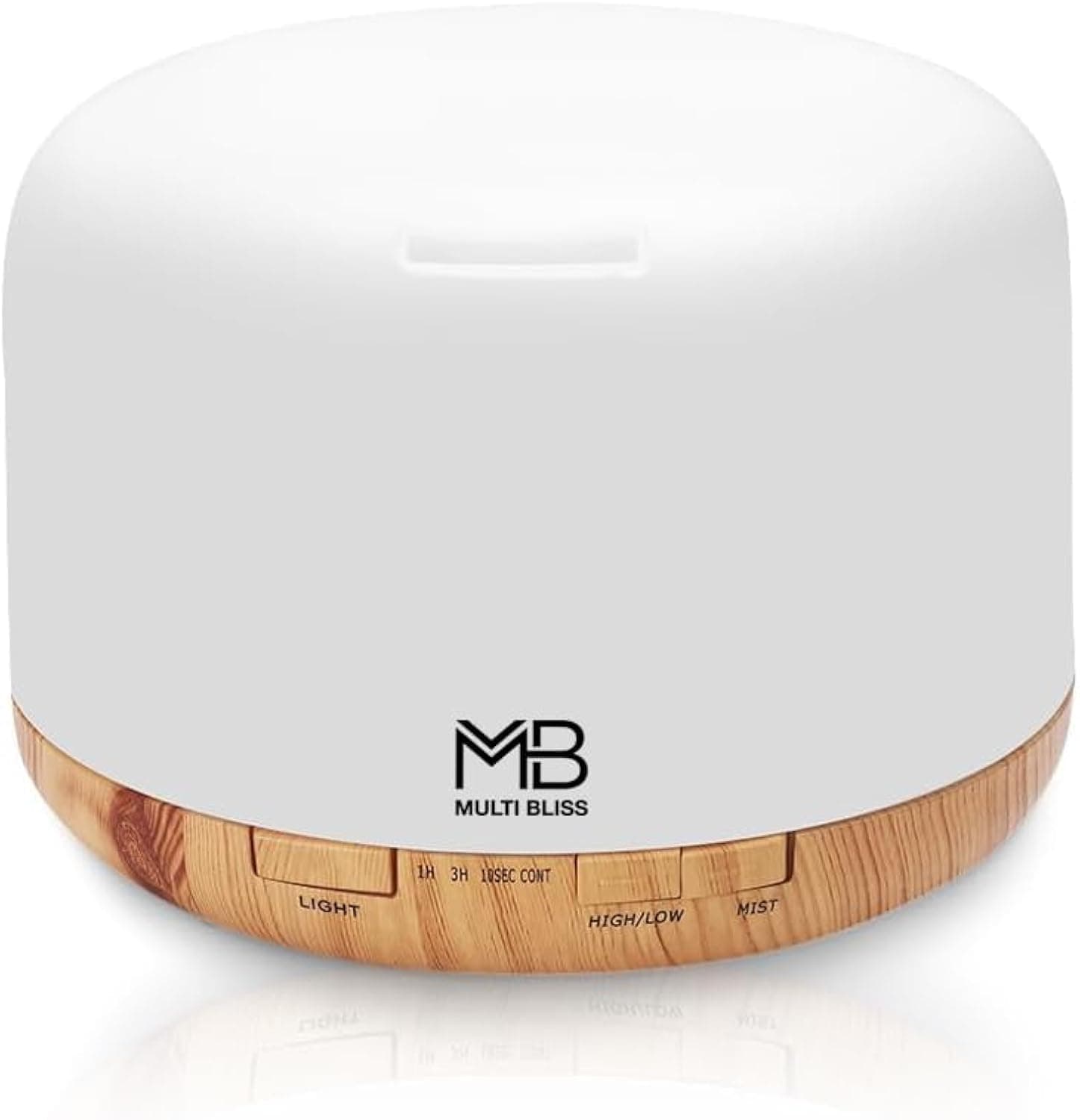 500ml Humidifier Essential Oil Diffuser with Remote Control, 4 in 1 Ultrasonic Aromatherapy Fragrant Oil Humidifier Vaporizer, Timer and Auto-Off Safety | 7 Colors for Home Bedroom Office