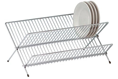 Apollo Large Chrome Folding Dish Drainer