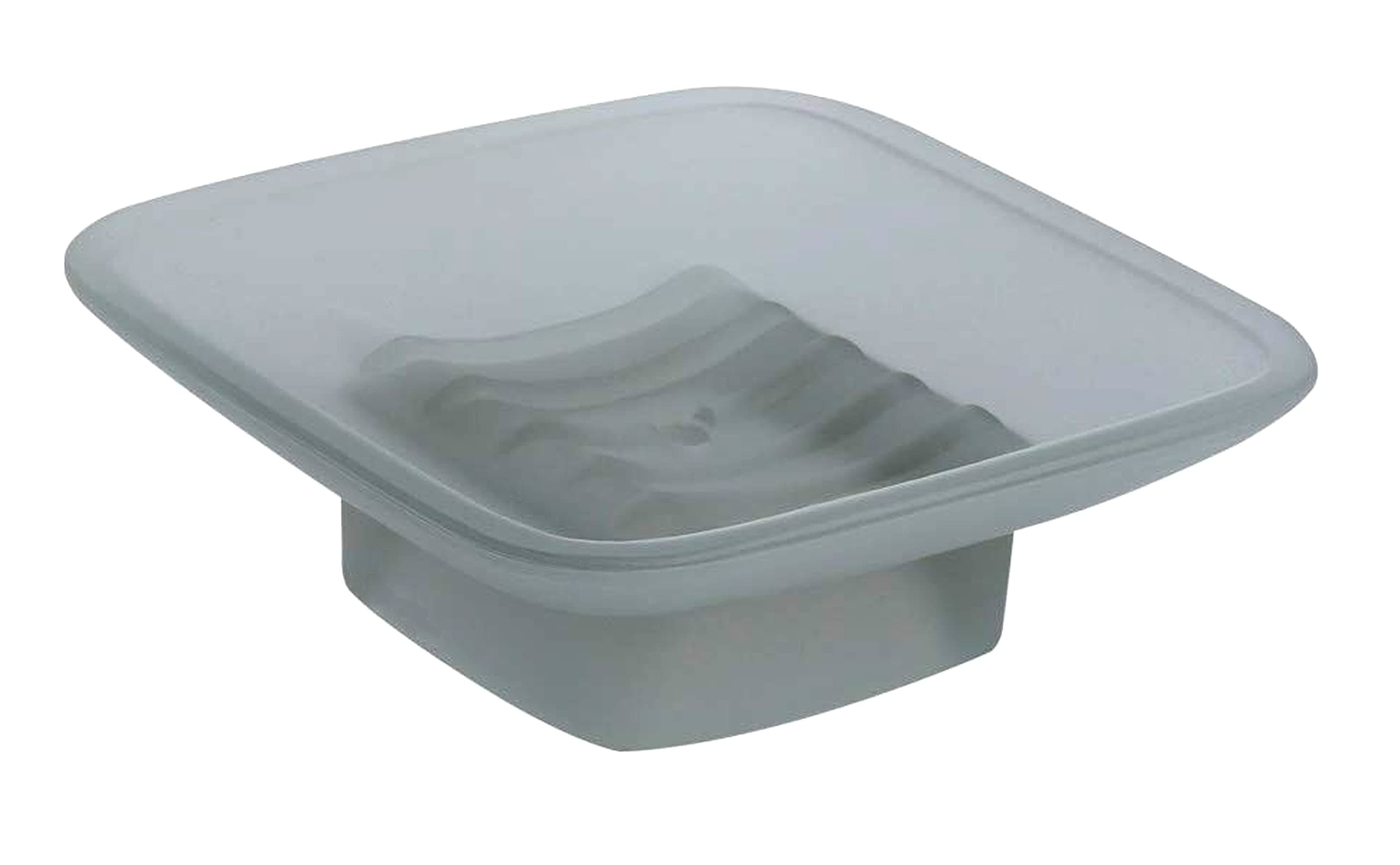 - Pure Source India Glass Soap Dish, 1 Piece, Square