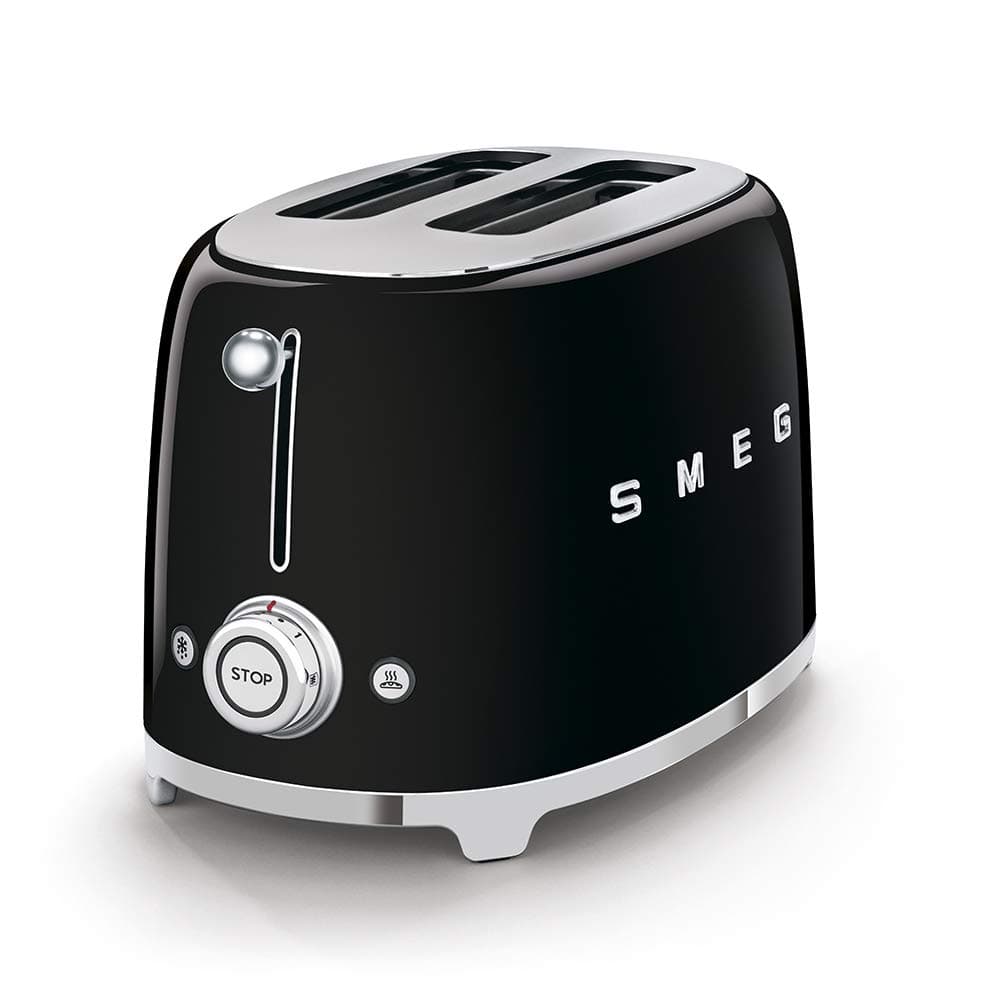 (Black) - 2-Slice Toaster-Black