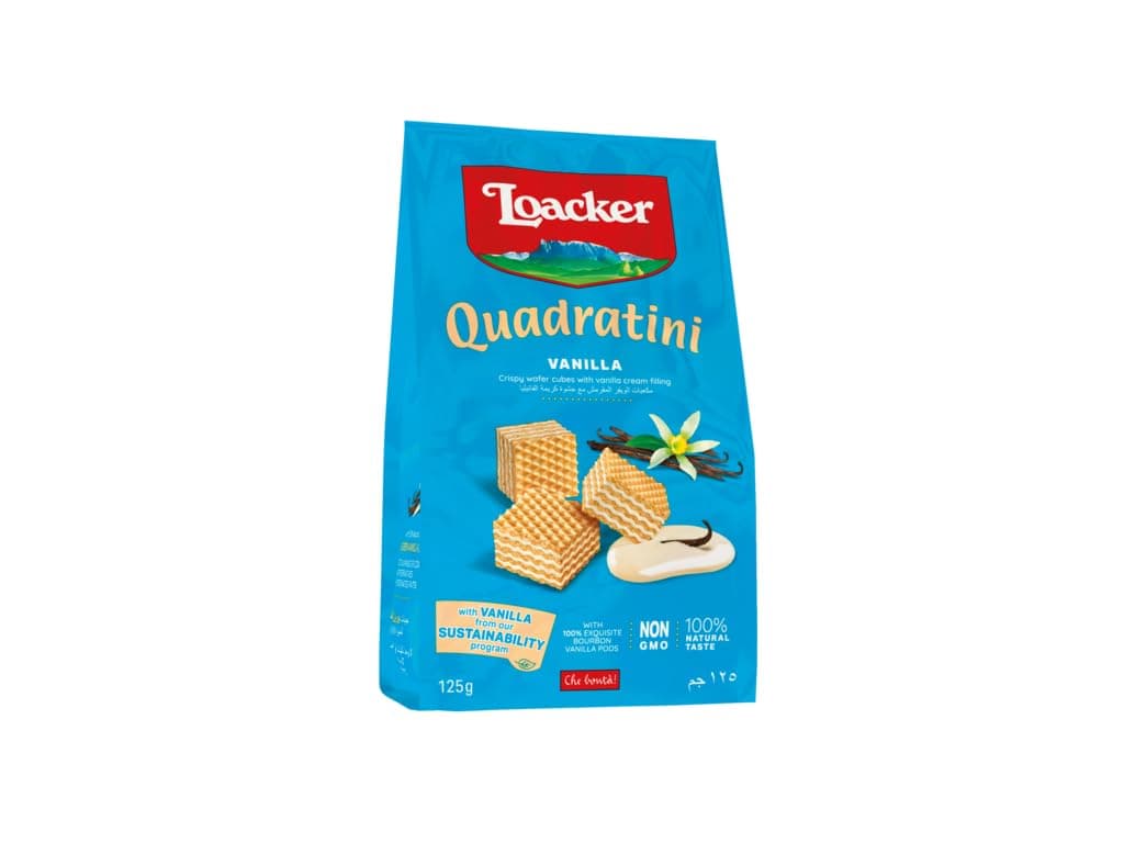 Vanilla Quadratini 125 g