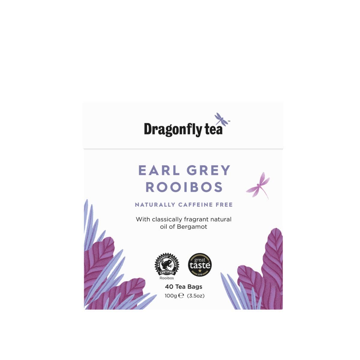 Dragonfly Rooibos Earl Grey Tea 40 per Pack