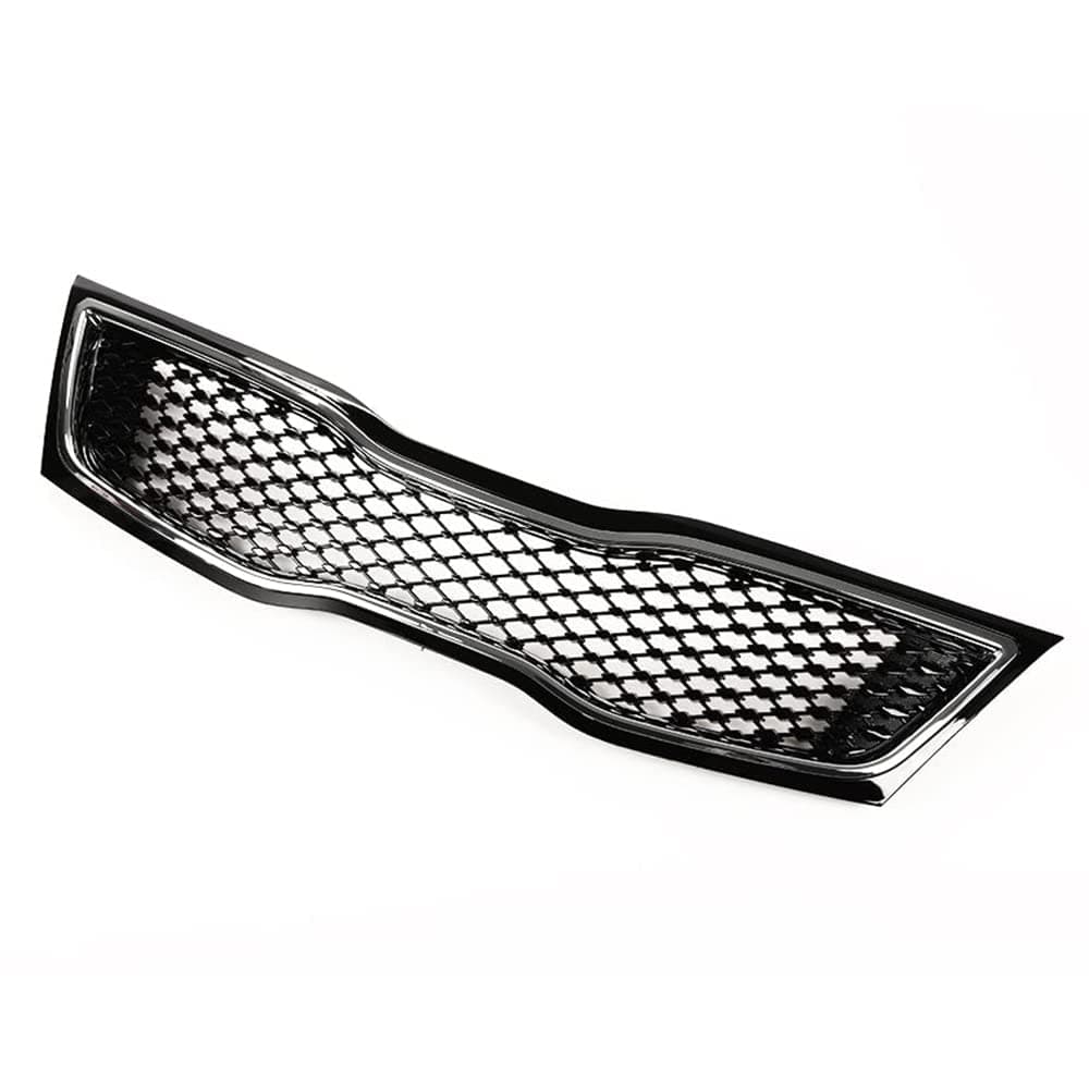 GRAND ORANGE Grille, Compatible with 2014 2015 Kia Optima, Front Upper Bumper Radiator Grill Grille, Chrome & Black