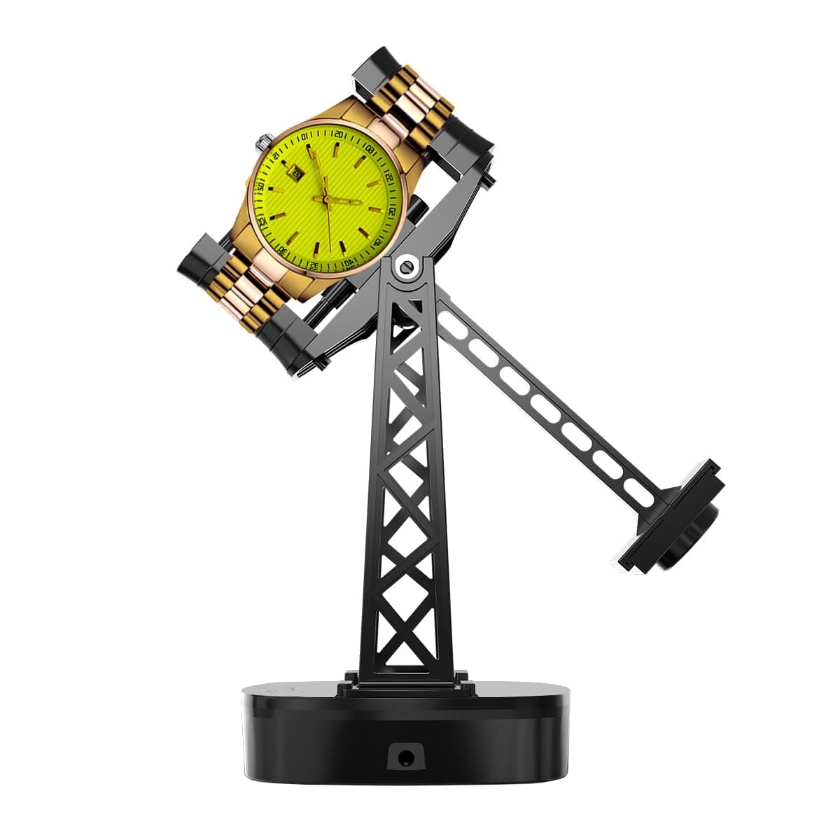 Single Watch Winder for Automatic Watches,Timer Shutdown,Adjustable Speed,Self Winding Turner,Rotating Device