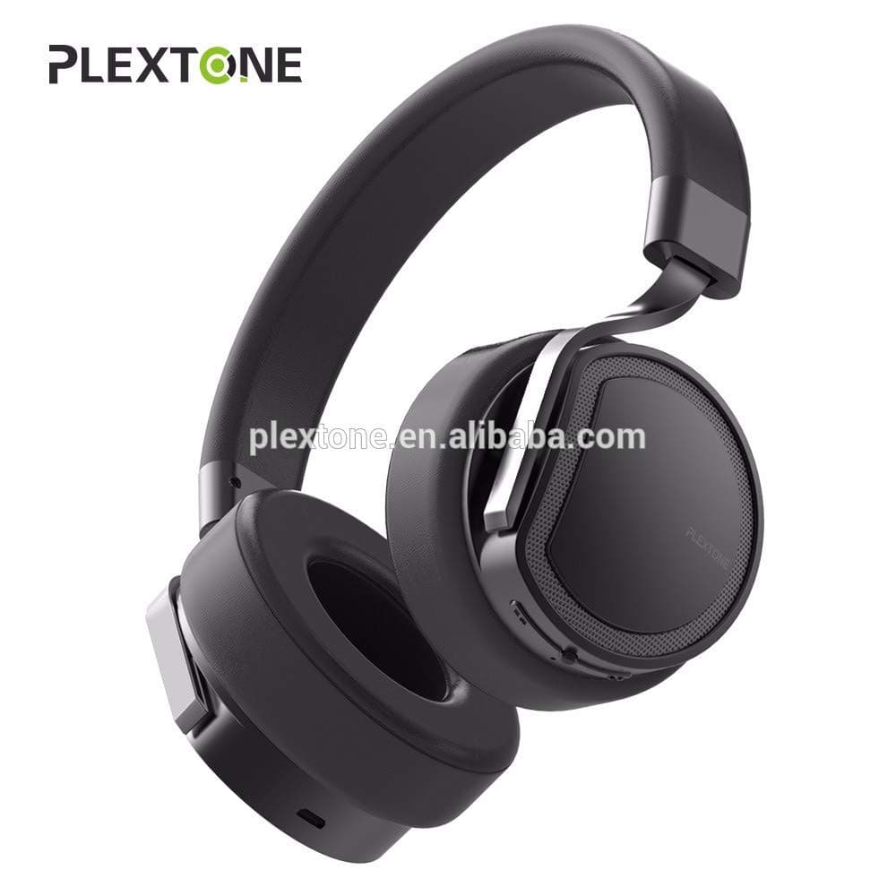 PLEXTONE Over The Ear Bluetooth Headset (Black)