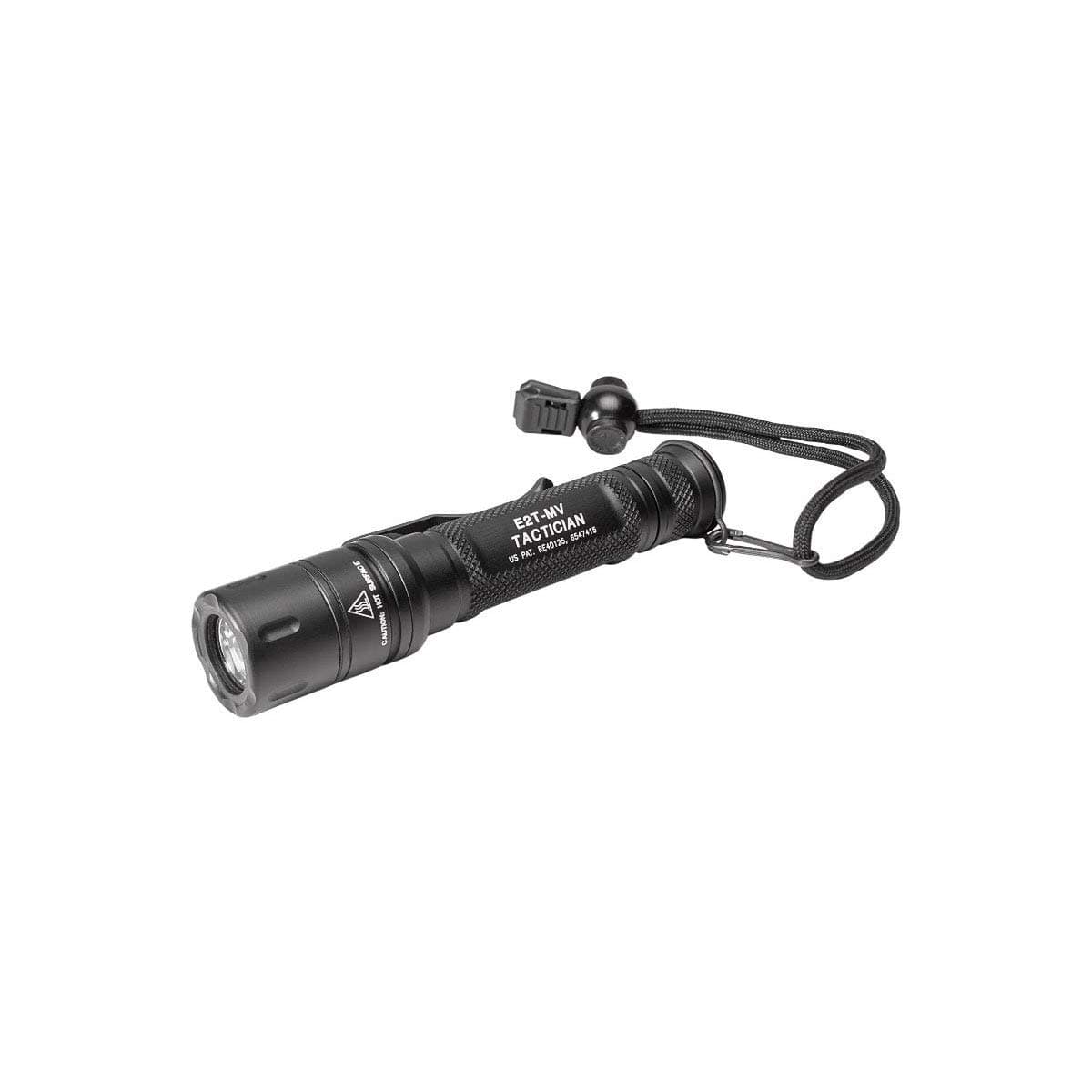 E2T-MV Tactician High-Output LED Flashlight with Maxvision, Black