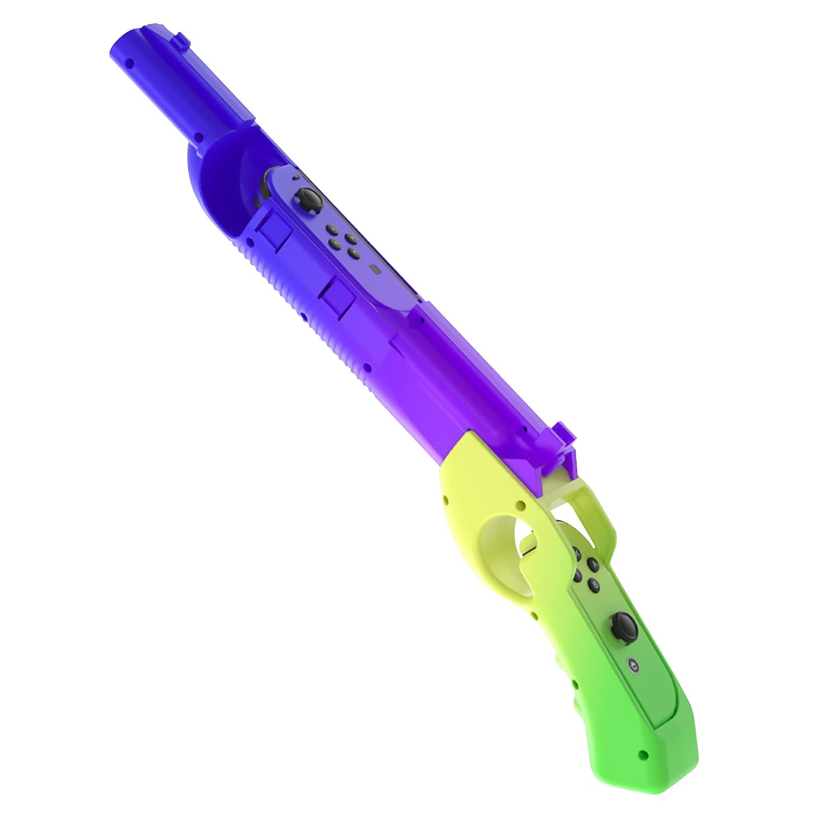 Game Gun for Splatoon 3 Compatible with N-Switch/OLED Joycons, Replacement Joy-Con Gun Controller Gaming Accessory for Switch Shooting Games