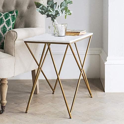 Aprodz Stellar White Side Table