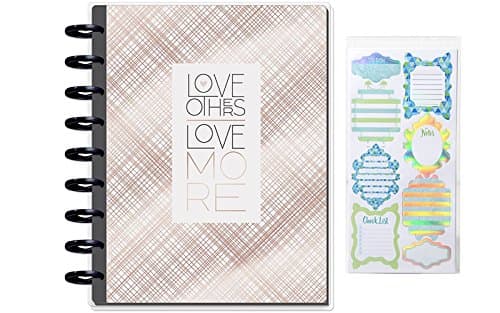 Create 365 2018 - 2019 CLASSIC (Medium) Happy Planner - Modern Chic bundled with Recollections Planner Sticker Sheet
