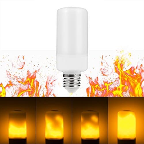 Flame Effect Light LED Bulb, High Flame Edition, E14 Base Simulated  Flame  LED  Bulb, Decorative Lamp Creating Fantastic Atmosphere for Holiday/Party/Home/Hotel/Bar