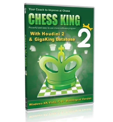 Chess King 2 with Houdini 2 Playing and Analysis Software (New Version summer 2013)