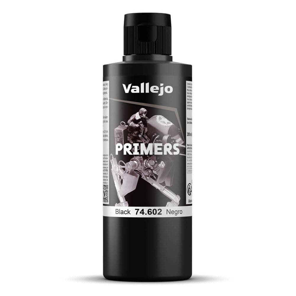 Vallejo Surface Primer 74602 Black (200ml)