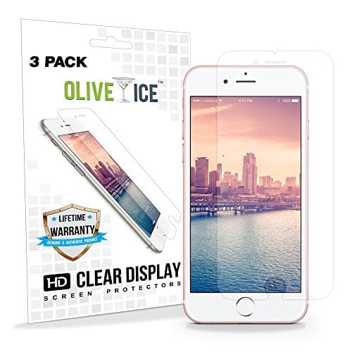 [3 Pack] iPhone 5s Matte Screen Protector, iPhone 5 Anti Fingerprint Screen Protector, OliveIce Anti-Glare & Anti-Scratch Screen Guard for iPhone 5s / 5 /SE