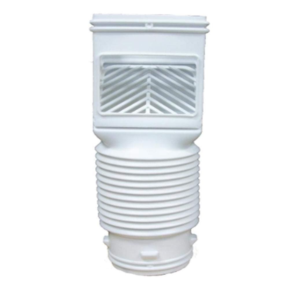 InvisaFlow 4490 Downspout Filter, White