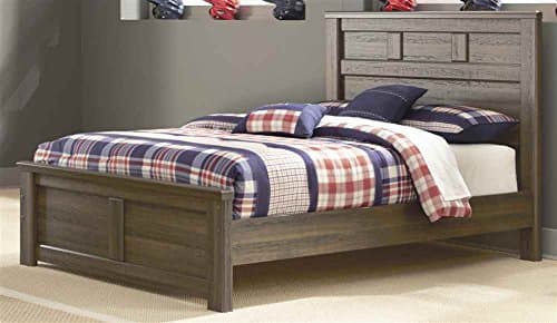 Ashley Express 79.5 in. Full Panel Bed in Brown