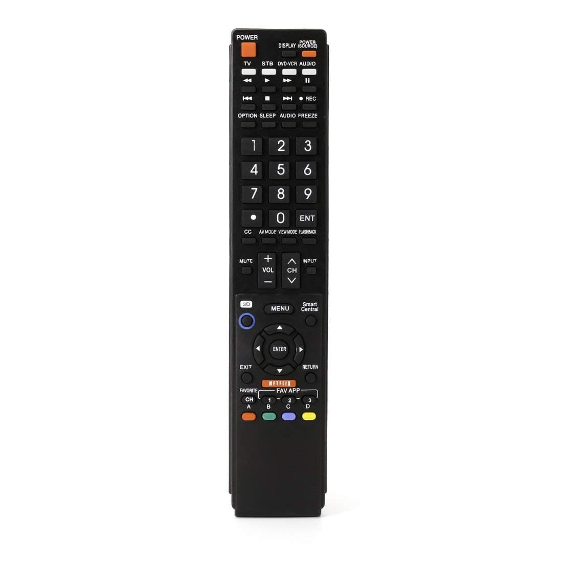 New Replacement TV Remote Control for Sharp GB118WJSA Fit for Sharp AQUOS TV GB004WJSA GB005WJSA GA890WJSA GB105WJSA GA935WJSAE