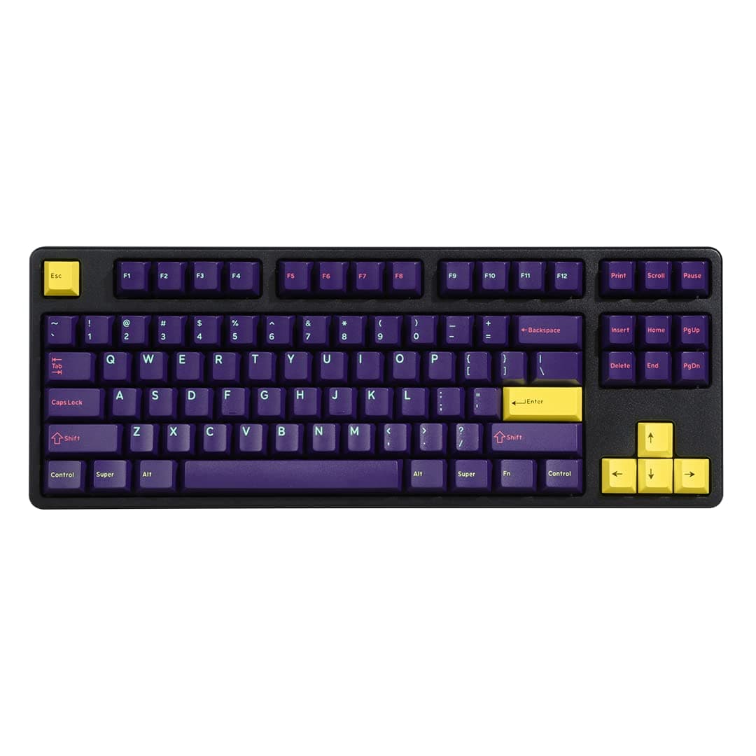 DROP DCX Cyber Keycap Set, Doubleshot ABS, Cherry MX Style Keyboard Compatible with 60%, 65%, 75%, TKL, WKL, Full-Size, 1800 layouts and More