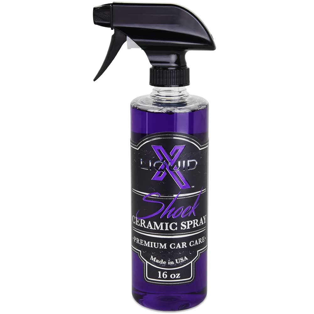 Shock Ceramic Spray 16oz - Top Coating - Quick Professional Application & 9 Months of Protection (16oz)