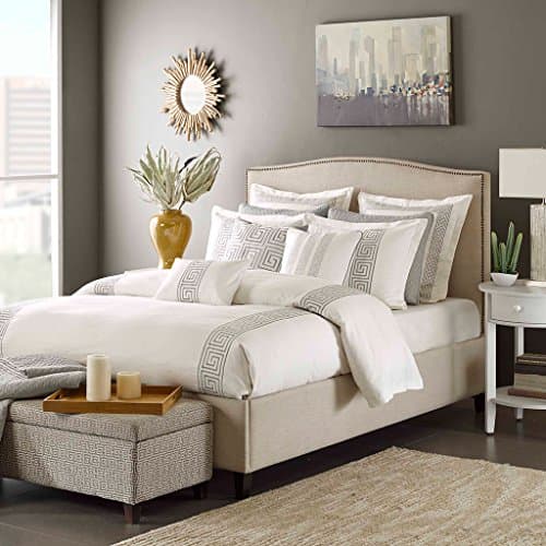 Hampton Hill Corfu Comforter Set King White