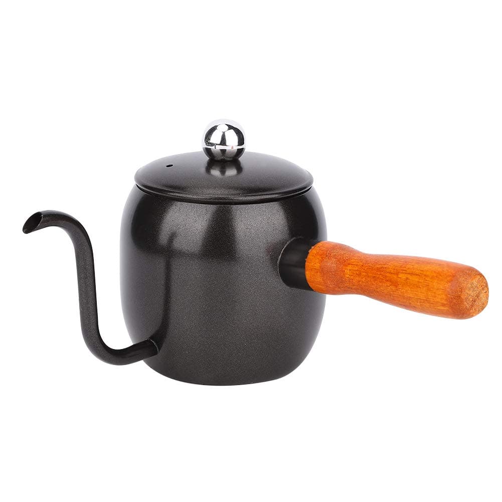 Long Spout Kettle, Coffee Kettle Durable Fine Nozzle Design for Coffee Enthusiasts for Home for Coffee Shop(Teflon, 500ml)'