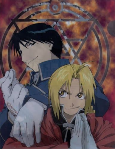 Fullmetal Alchemist Clear File Folder "Rivals"
